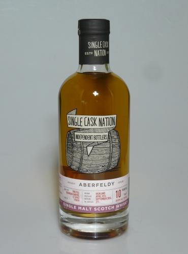 ABERFELDY 10年 2014 バーボンバーレル樽 シングルカスクネーション