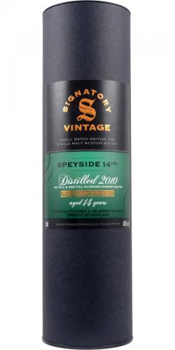 SPEYSIDE(M) 14年 シェリーバット MACALLAN シグナトリー 80°proof