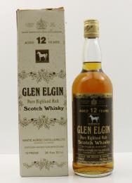 Glen Elgin グレンエルギン12年 流通1978年頃 WHITE HORSE