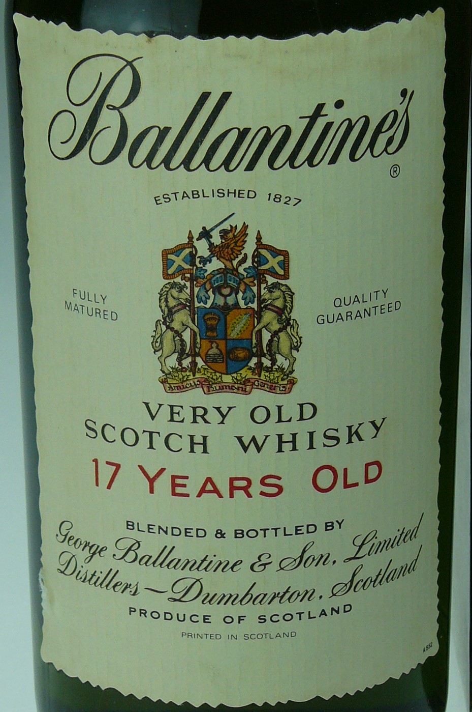Auld River Whisky ウイスキー・オールドボトル・スコッチ・ビンテージ専門店 / Ballantine's バランタイン17年  1970年代流通品 容量度数表記無 箱入