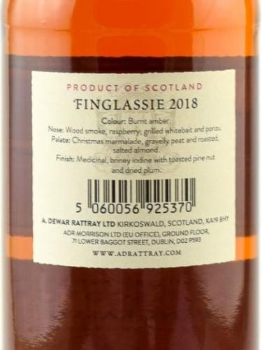 Finglassie 6年 2018 Inchdairnie インチデアニー A.D.ラトレー