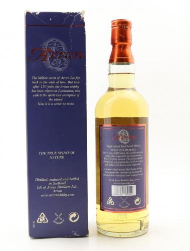 The Arran Malt NON-CHILLFILTERED 46%vol 初期 箱入り　