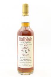 Balblair 20年 1990 シェリーバット Bladnoch Forum