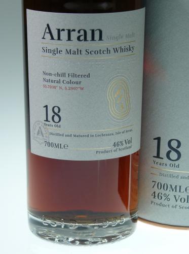 ARRAN 18年 正規輸入品(ウィスクイー社)