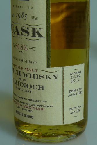 GLEN MHOR 1979, CAOL ILA 1981, BENROMACH 1982 計7本　