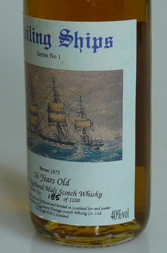 Caperdonich 16年 1972 シェリー Sailing Ships WF5つ星91点