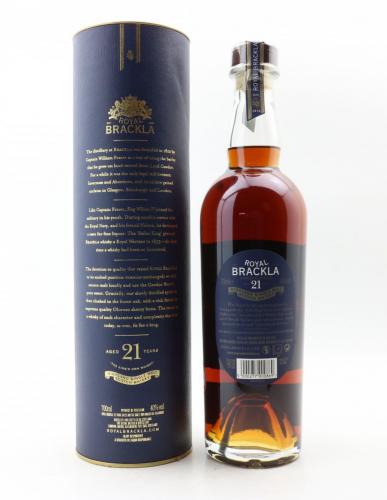 ROYAL BRACKLA 21年 supreme quality Oloroso Sherry樽