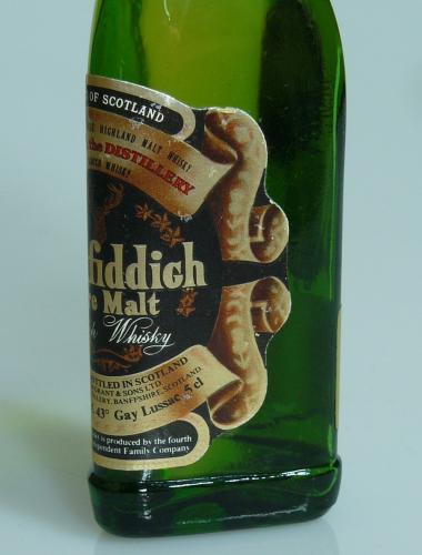 Glenfiddich Pure Malt 86°U.S. Proof ドッドウェルレミー 特級 　