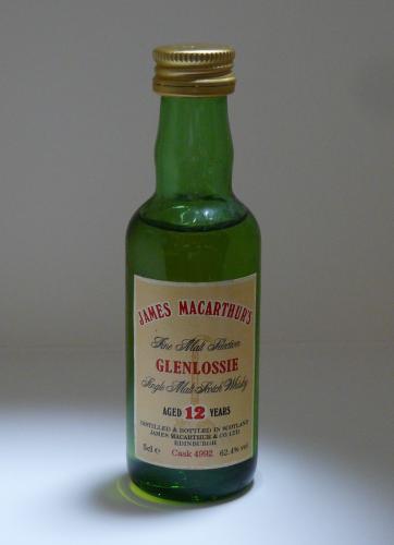 GLENLOSSIE 12年 1977 James McArthur ミニチュア 2本セット