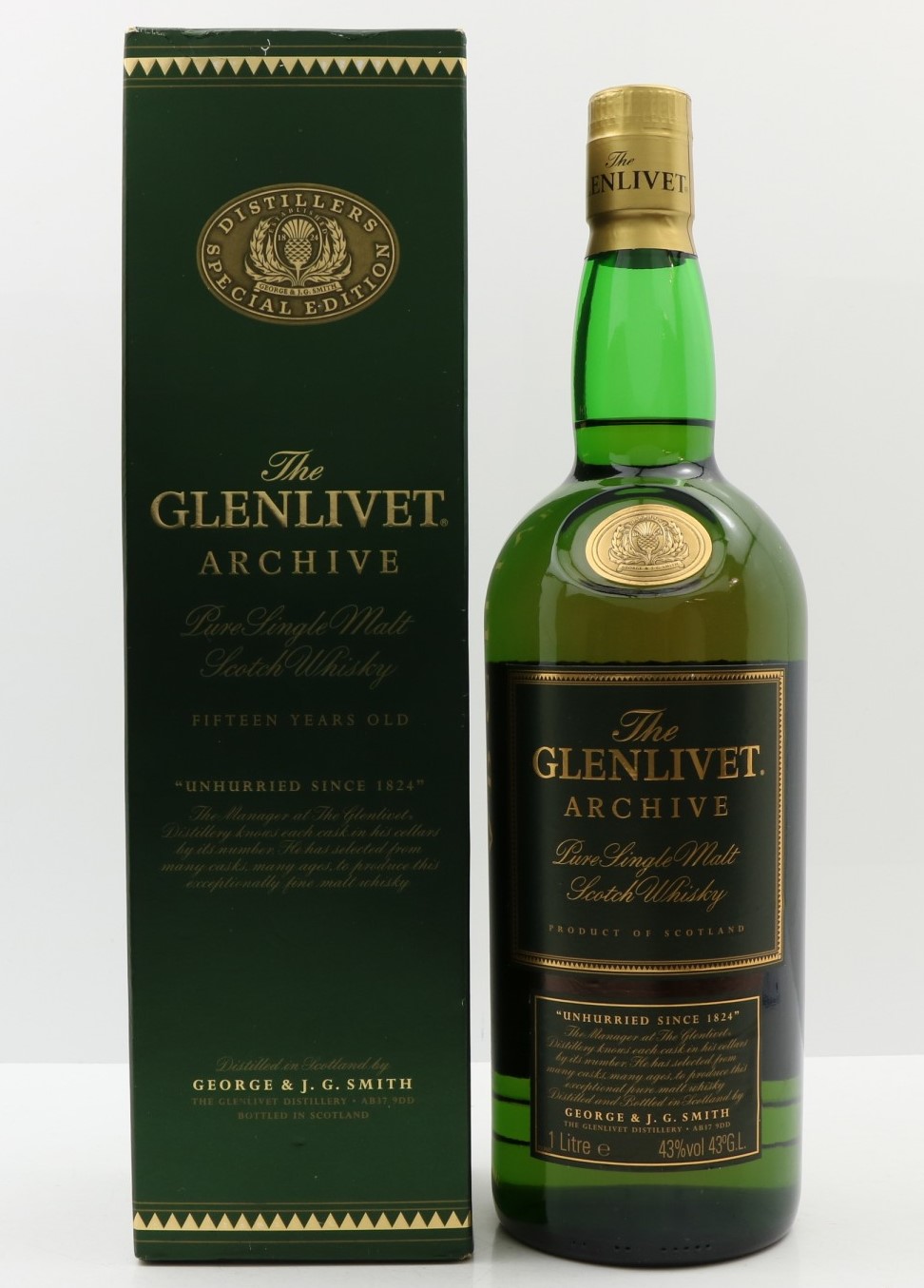 古酒 THE Glenlivet グレンリベット18年 オフィシャル90年代