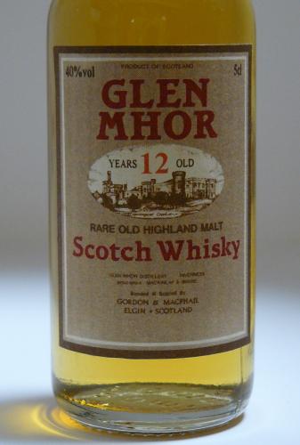 消滅蒸留所 GLEN MHOR 12年 瓶詰1994年 GM 蒸留所ラベル