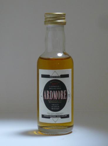 ARDMORE 1977 GM DISTILLERY LABEL ミニチュア