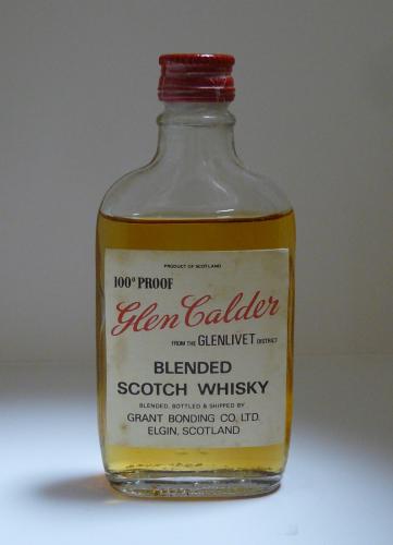 Glen Calder 100°PROOF 70年代+80年代 【グレンファークラスのブレンド】　