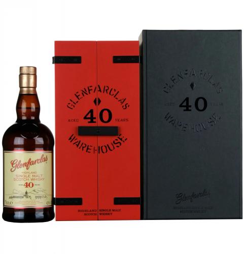 特別価格 GLENFARCLAS 40年 RED DOOR 豪華箱入 700ml
