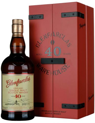 特別価格 GLENFARCLAS 40年 RED DOOR 豪華箱入 700ml