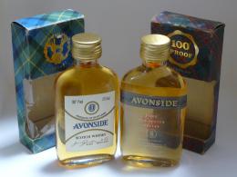 AVONSIDE  100°PROOF JAS GORDON & CO. 70年代と90年代セット