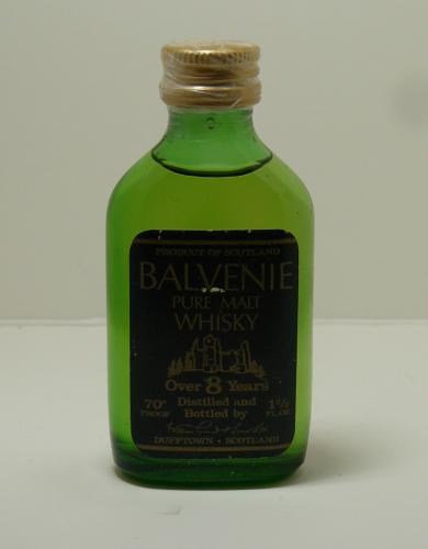 Balvenie 8年×1本(70年代)、Glenfiddich 8年×2本(60年代、70年代)