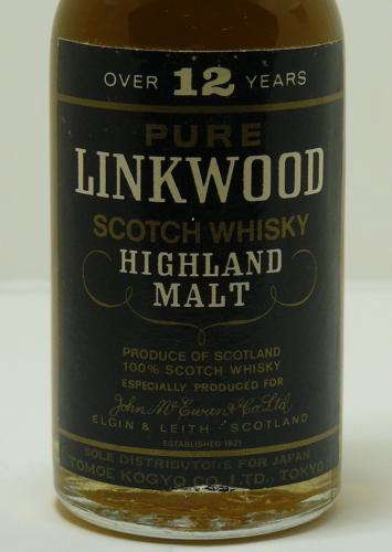 LINKWOOD 12年 PURE HIGHLAND MALT SCOTCH 「ウイスキー特級」　