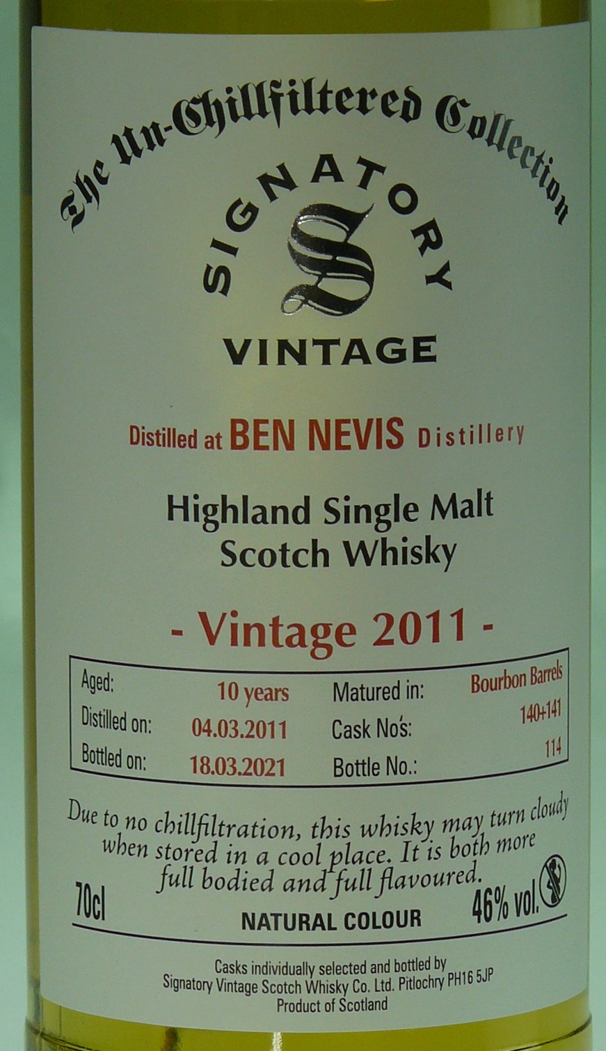 Auld River Whisky ウイスキー オールドボトル スコッチ ビンテージ専門店 Ben Nevis ベンネビス10年 11 Signatory アンチルコレクション