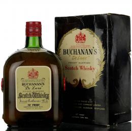 BUCHANAN'S de luxe FINEST BLENDED WHISKY 1950年代ティン