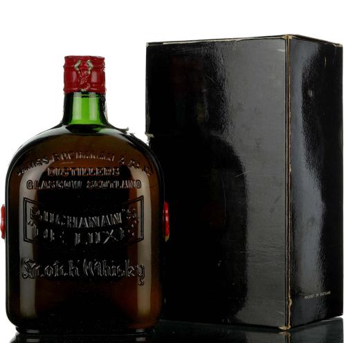 BUCHANAN'S de luxe FINEST BLENDED WHISKY 1950年代ティン