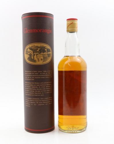 GLENMORANGIE 10年 Highland Malt 表記 1980年代初頭流通　筒入り
