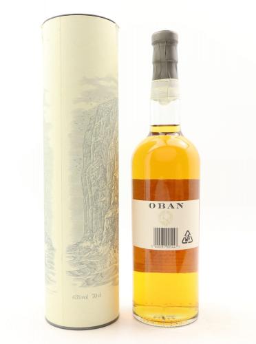 OBAN 14年 1990年初期ボトル WEST HIGHLANDステッカー MJ氏ミニパンフレット