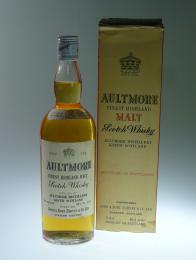 AULTMORE 8年 Finest Highland Malt Scotch 60年代 箱入貴重　