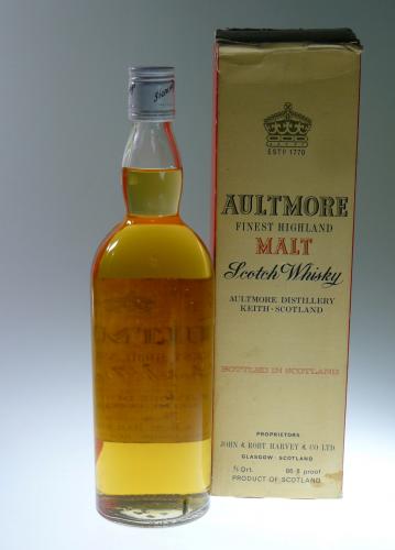 AULTMORE 8年 Finest Highland Malt Scotch 60年代 箱入貴重　