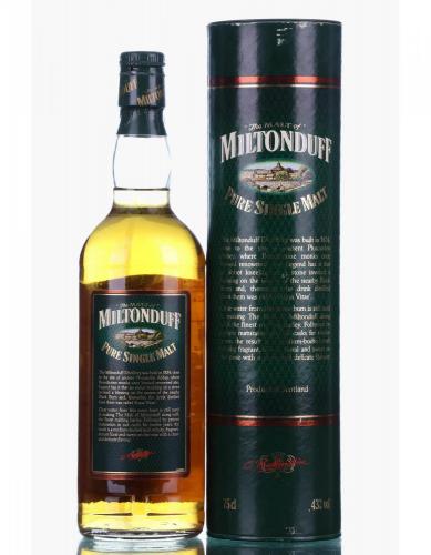 MILTONDUFF 12年 Hiram Walker 製造品 80年代流通品 75cl 43%