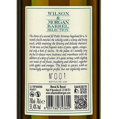 GLEN MORAY 18年 2008 2nd Fill Sherry Hogshead 後熟