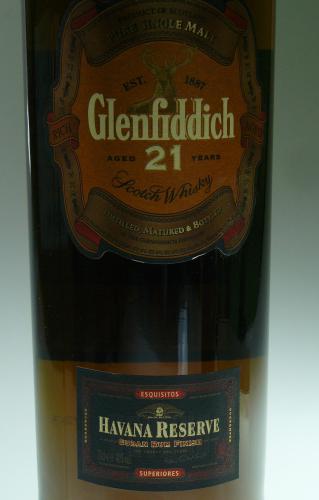 Glenfiddich 21年 Havana Reserve 2002年発売品 最初期ボトル　