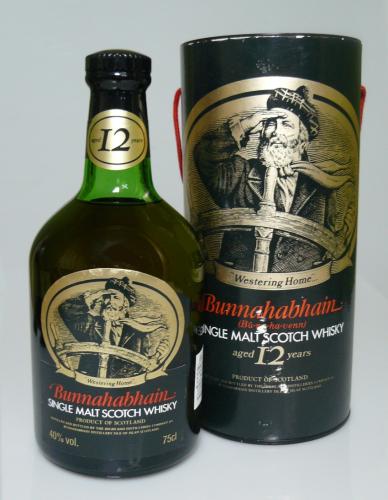 BUNNAHABHAIN 12年 オフィシャル 1980年代前半　英国流通品