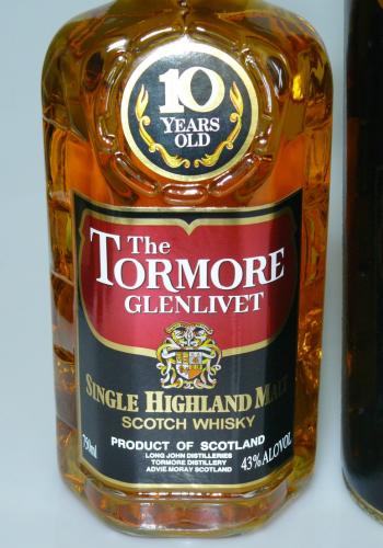 THE TORMORE GLENLIVET 10年 80年代後半オフィシャルボトル