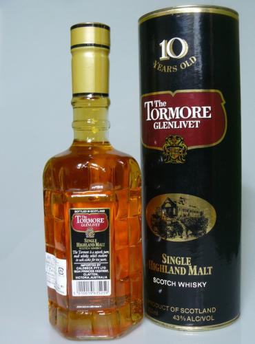 THE TORMORE GLENLIVET 10年 80年代後半オフィシャルボトル