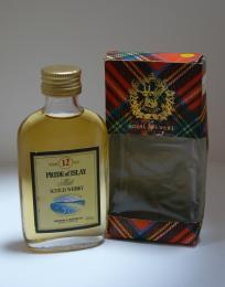 閉鎖蒸留所 アイラ・ブレンド・モルト PRIDE of ISLAY 12年 80年代フラットボトル