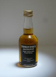 Tomintoul-Glenlivet トミントール1970年代 容量度数表記無 黒ラベルミニチュア