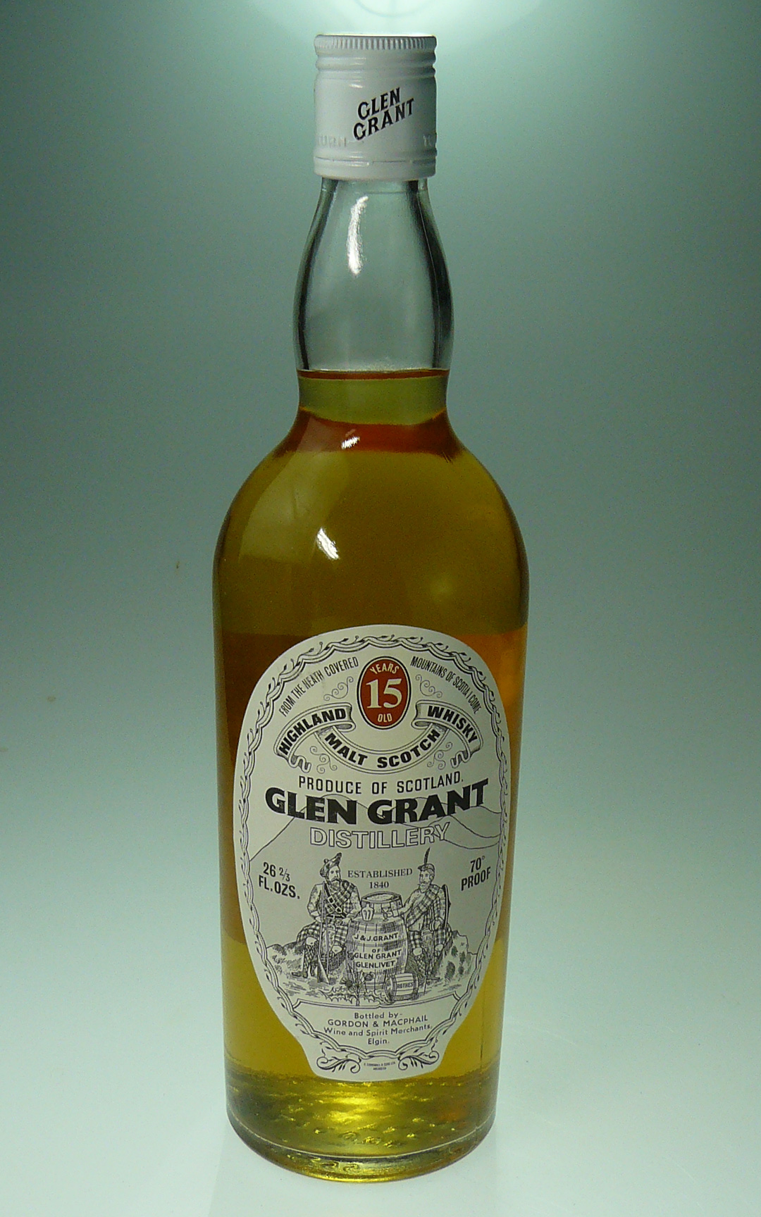 新作大特価グレングラント ゴードン＆マクファイル社 １５年 １００プルーフ ウイスキー