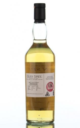 GLEN SPEY 12年 MANAGER'S DRAM 2008年 リフィルカスク部門最優秀ボトル