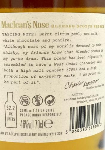 MACLEAN’S NOSE ADELPHI'S ブレンドスコッチ