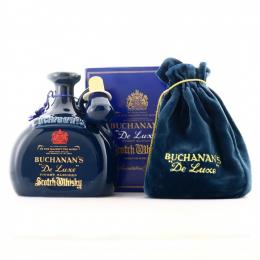 BUCHANAN'S de luxe FINEST BLENDED WHISKY 80年代磁器 　　