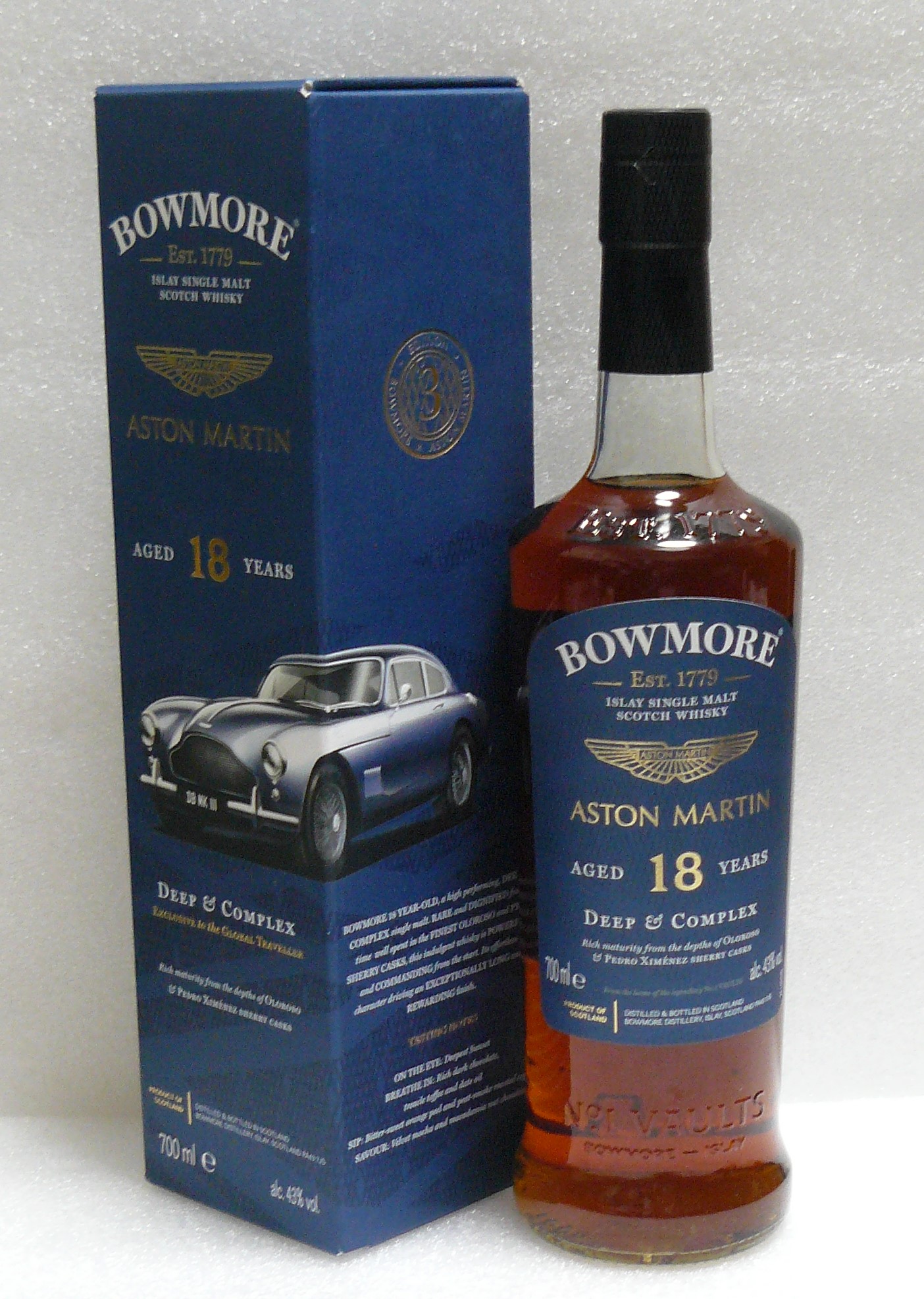 人気限定品 BOWMORE ボウモア 18年 正規輸入品の通販 by