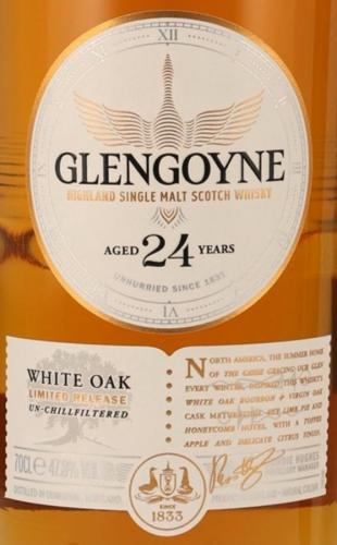 GLENGOYNE グレンゴイン24年 WHITE OAK 正規代理店スリーリバーズ ラスト1本