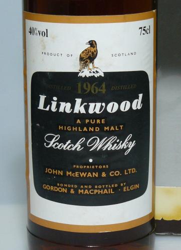 LINKWOOD 1964 GORDON & MACPHAIL シェリー樽熟成